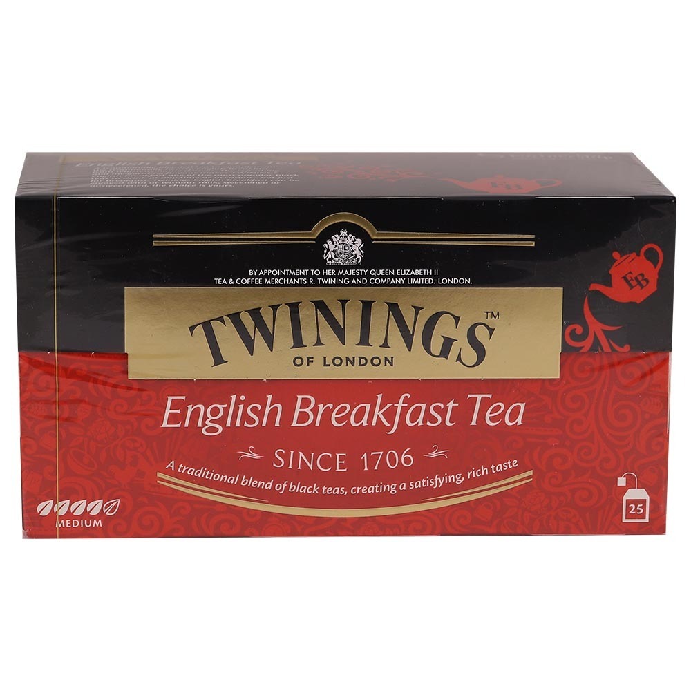 Twinings Tea Bags English Breakfast 25PCS 50G