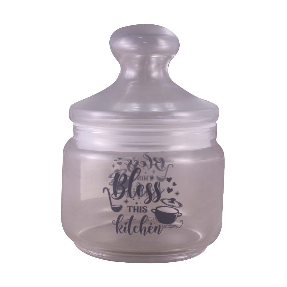 Luminarc Bless This Kitchen Canister 0.5LTR