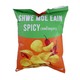 Shwe Moe Eain Fried Potato Chip Spicy 50G