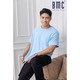 BMC Men T Shirt Short Sleeve 7520075 Sky Blue Medium
