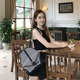 Konoko Triangle Backpack Black K1017