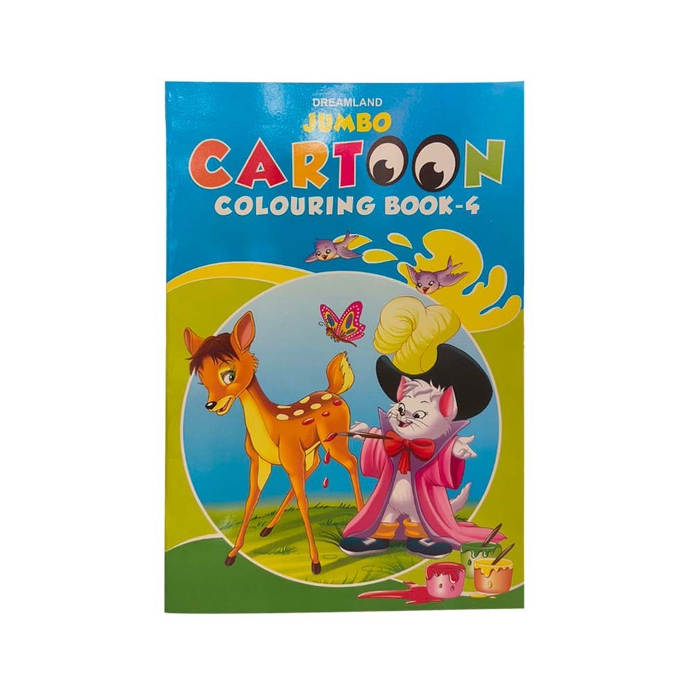 Jumbo Cartoon Colouring Book-4