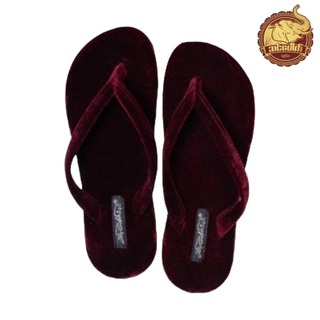 Sin Pauk Women Velvet Slipper (Design-1,No-5) SPL-001