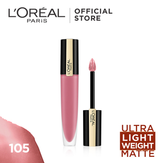 Loreal Rouge Signature Matte Ink Liquid Lipstick 105 I Rule 7 ML
