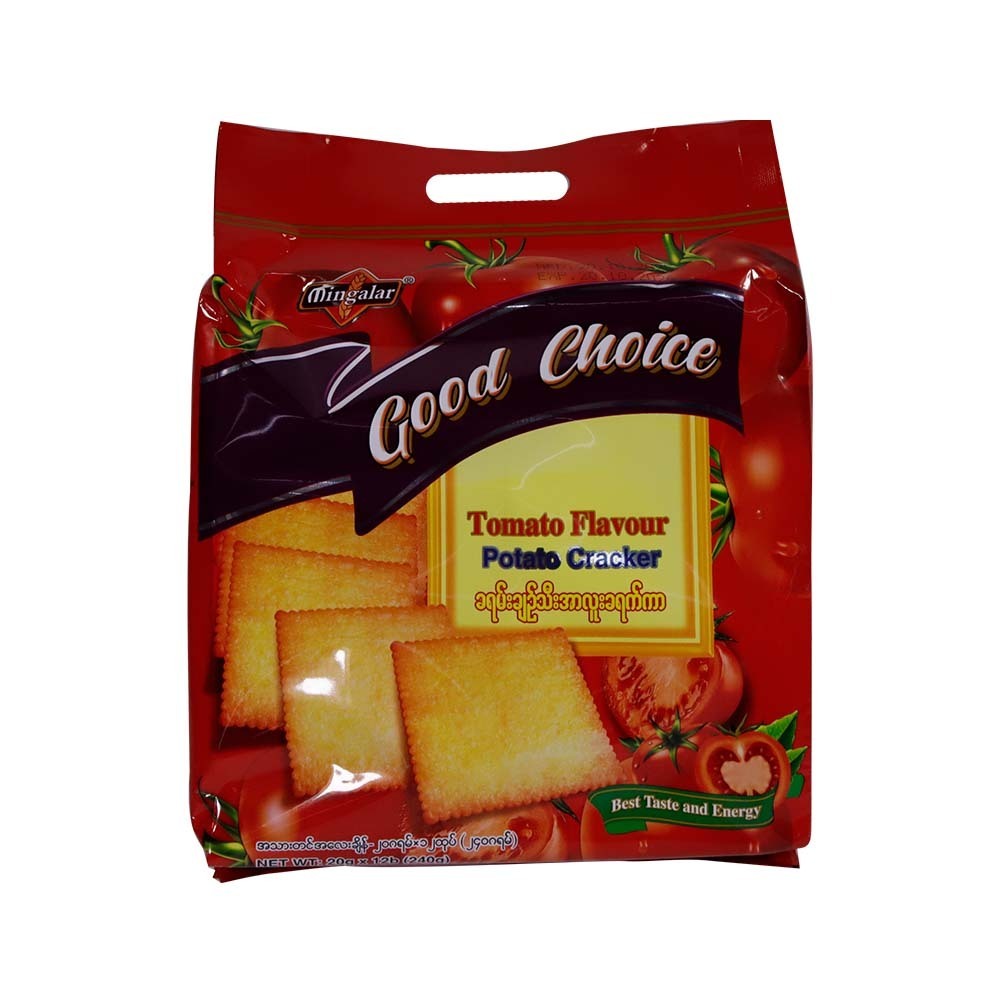 Mingalar Tomato Potato Cracker 240G