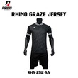 Rhino Graze Jersey RHA-2512-AA Black XXL