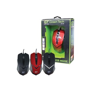 Green Tech Mouse GTM -726 Black