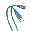 X67 5A Nano Silicone Fast Charging Data Cable For Type-C/Blue