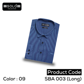 Solo Collection SBA 003 (Long) Slim Fit Shirt Medium 06