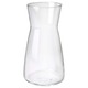 Ikea Karaff Carafe, Clear Glass, 1.0 L  803.429.76