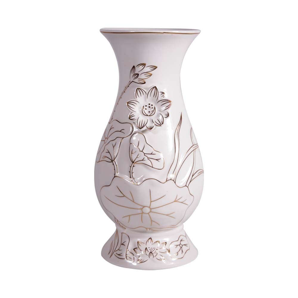Amly Porcelain Flower Vase 10in No.063
