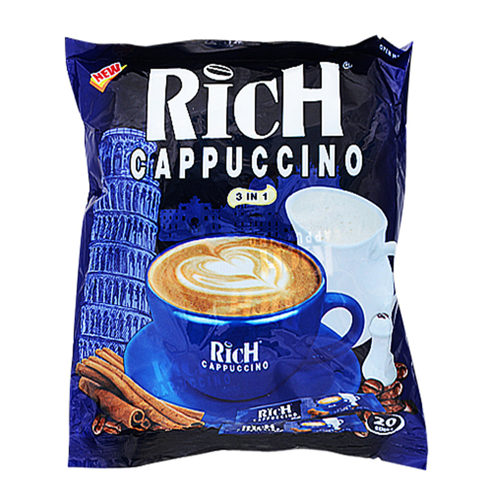 Rich 3In1 Coffeemix Cappuccino 20PCS 378G