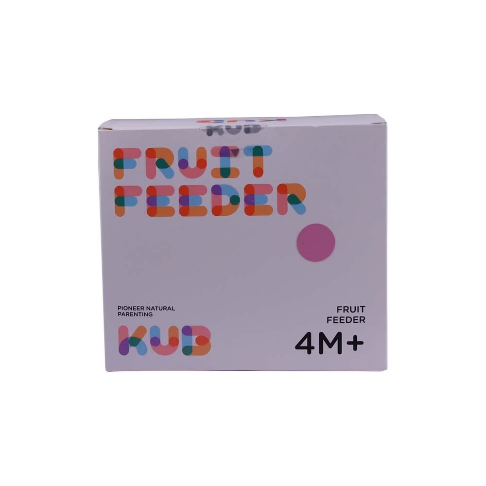 Kub Baby Fruit Feeder 4M+ Pink
