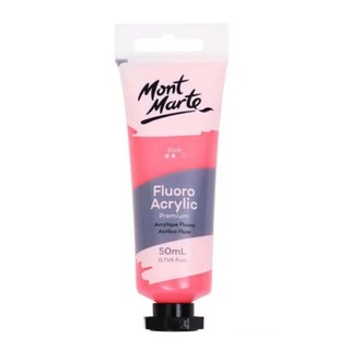 Mont Marte Fluoro Acrylic Paint Premium 50ML Green