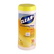 Clean Plus Defecting Wet Wipes Lemon 35 Sheets
