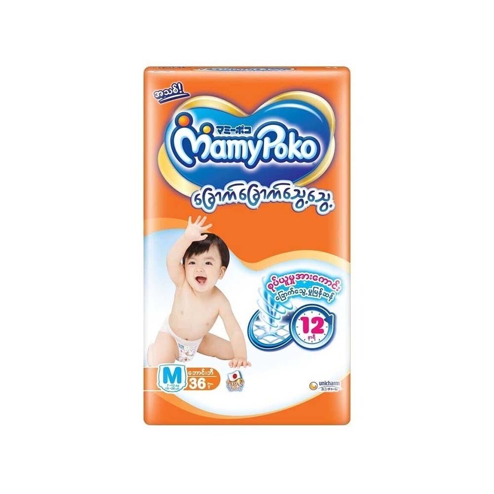 Mamypoko Baby Diaper Pants D&N Jumbo 36PCS (M)