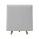 S & J's Single Bedsheet Light Grey Plain SJ-110