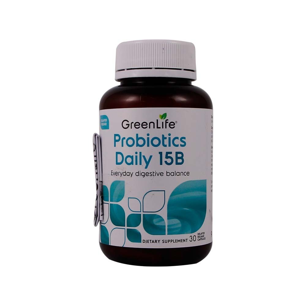 Green Life Probiotics Daily 15B 30 PCS