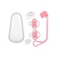Baby Cele Pacifier Set With Clip & Storage Case 6PCS 10506