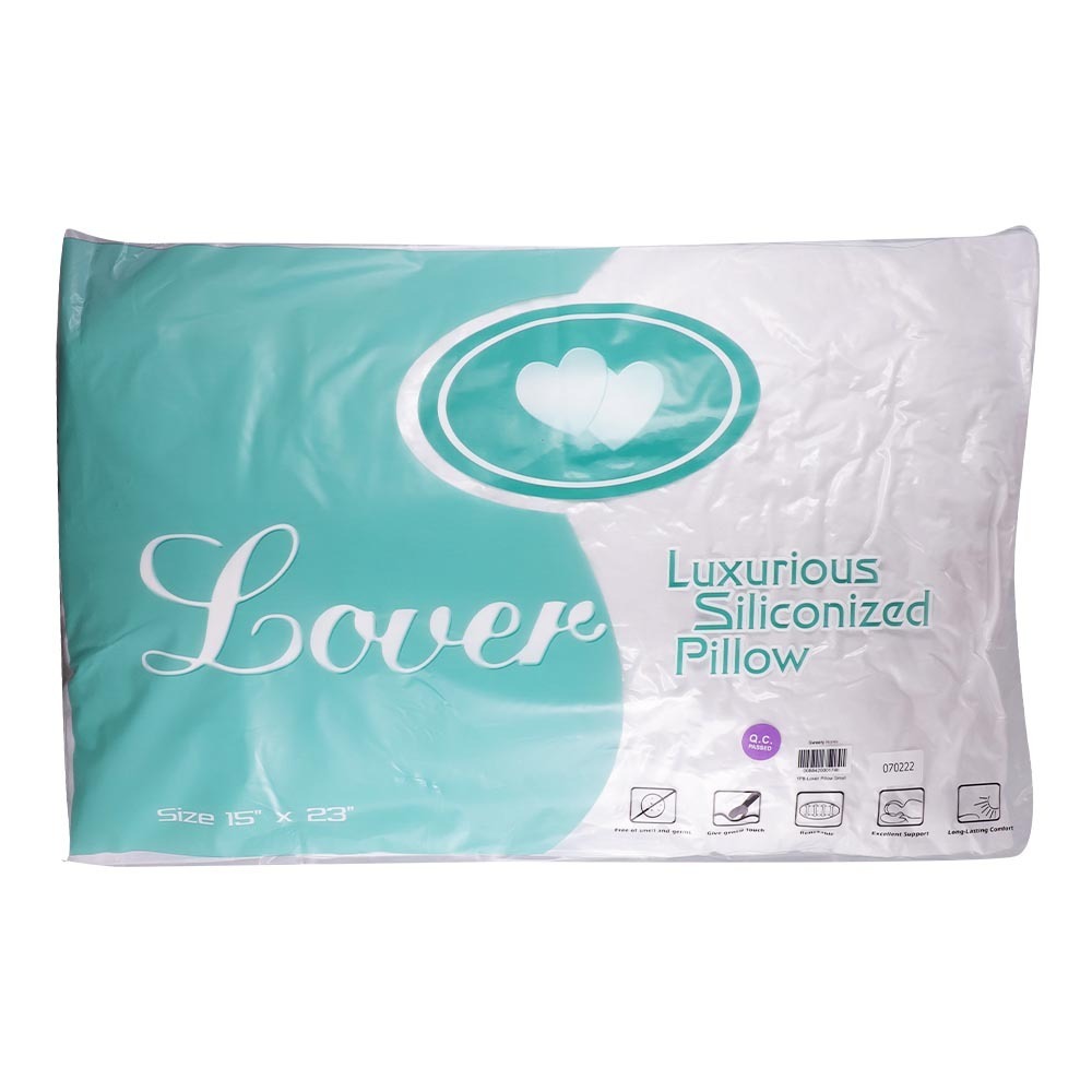 Lover Siliconized Pillow 15X23IN