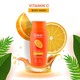 Vitamin C Body Wash 200ML ( Cosmo Series )