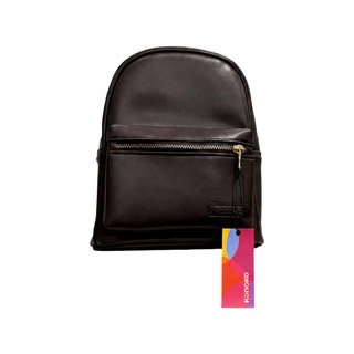 Konoko Leather Mini Backpack Small (Black)