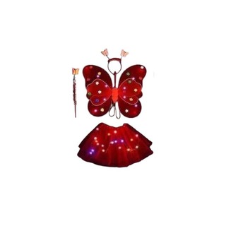 Beauty House LED Butterfly Fairy Costume Set Blue