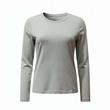 223204101022 Bossini Ladies T-Shirt FW 22 Heather Grey ( L )