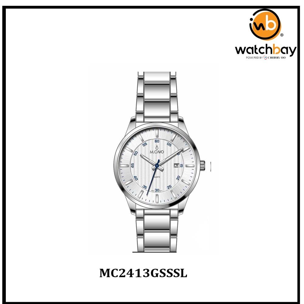 M.Cavo Men Watch MC2413GSSSL Cherry Oo