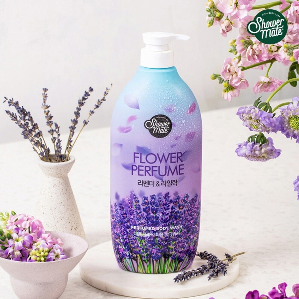 Shower Mate Purple Flower 900g
