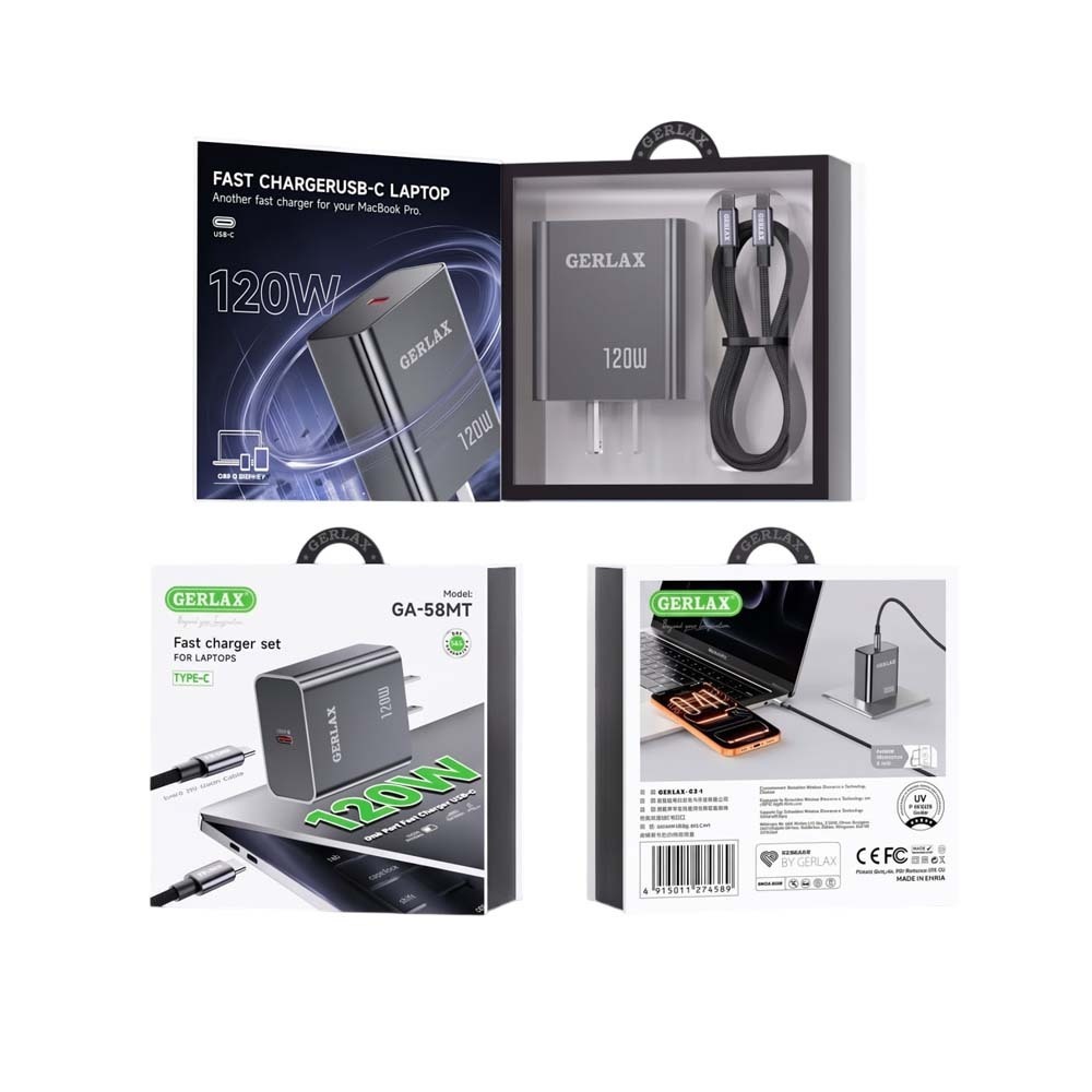 Gerlax GA-58MT Charger (Black)