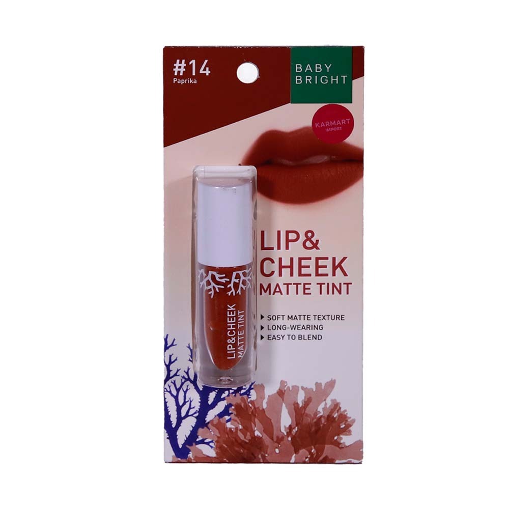 Baby Bright Lip & Cheek Matte Tint 2.4G 14