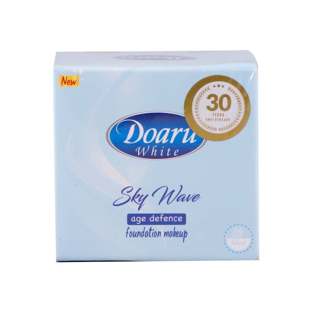 Doaru White Sky Wave Age Defence Foundation Makeup 10G (03 Natural)