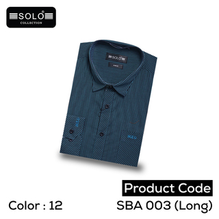 Solo Collection SBA 003 (Long) Slim Fit Shirt Extra Large 05