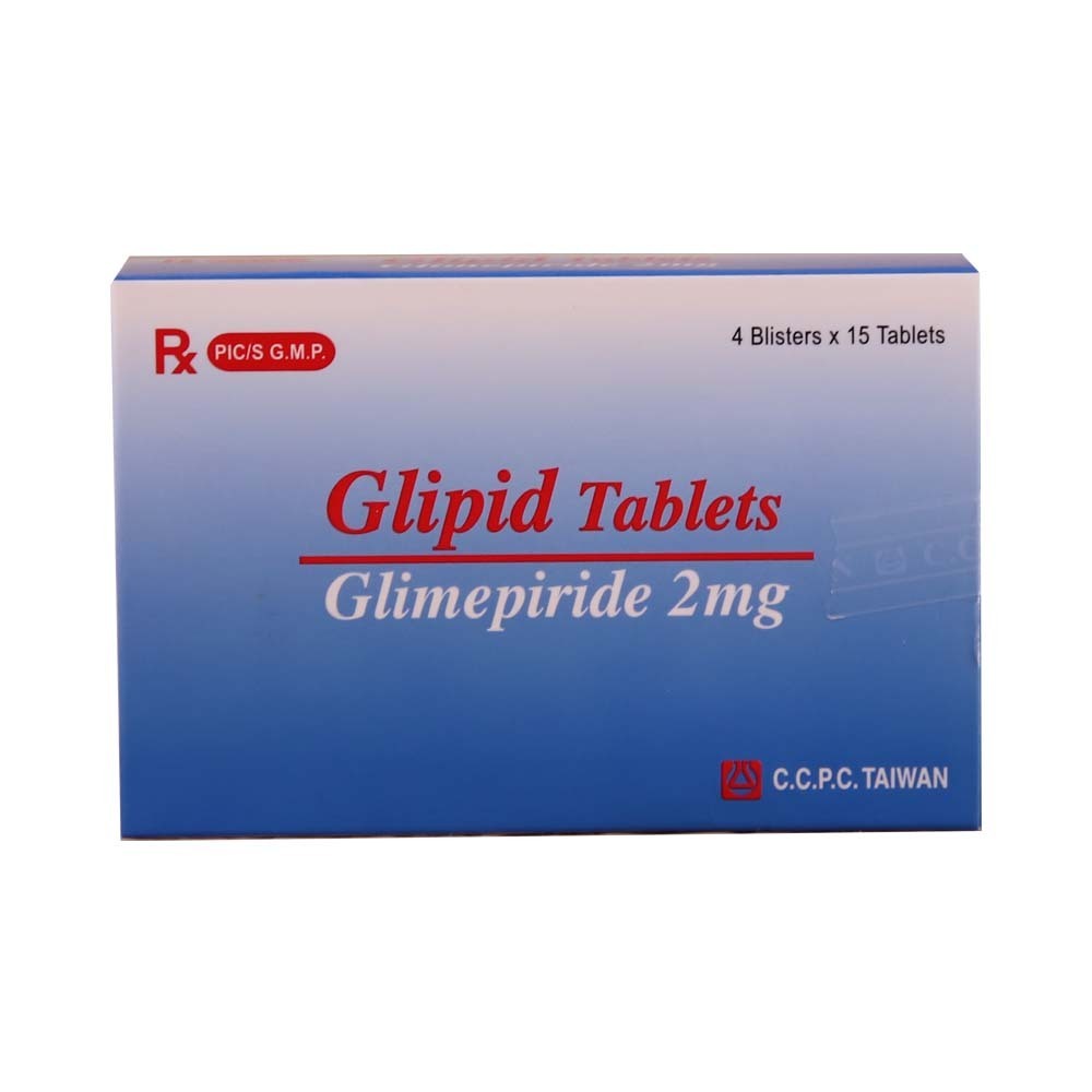 Glipid Glimepiride 2MG 15PCSx4