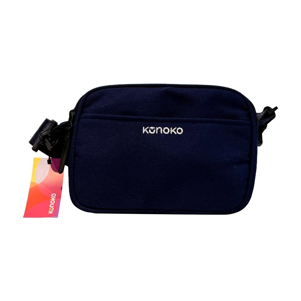 Konoko Pocket Crossbody Bag (Blue)