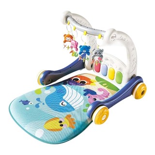 Baby Cele 2 in 1 Baby Gym With Walker Kids Game Green 10696