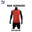 Olympic Goal Sleeveless Jersey GLA-2503-OO Orange Medium