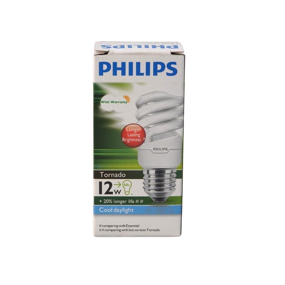 Philips Energy Saving Bulb Cdl 12W Tornado E-27