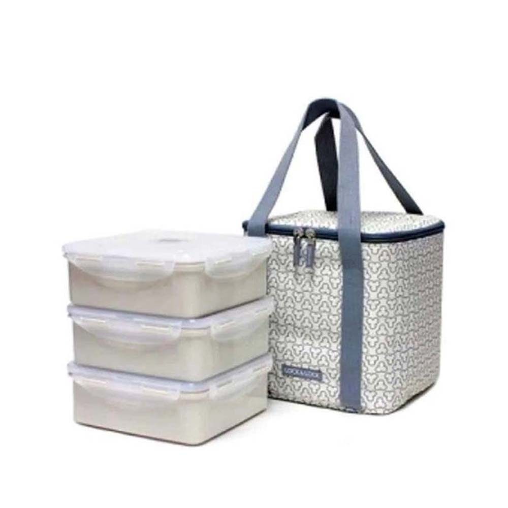 Lock&Lock Lunch Box 3PCS With Bag HPL823CI