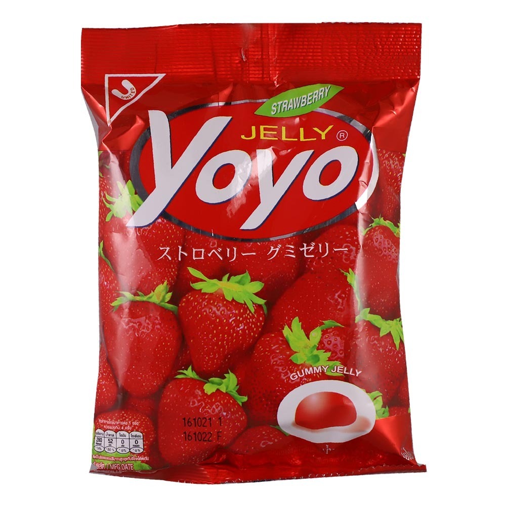 Yo Yo Jelly Strawberry 80G