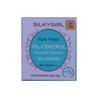 Silkygirl Pure Fresh Oil Control Powder 9G 01