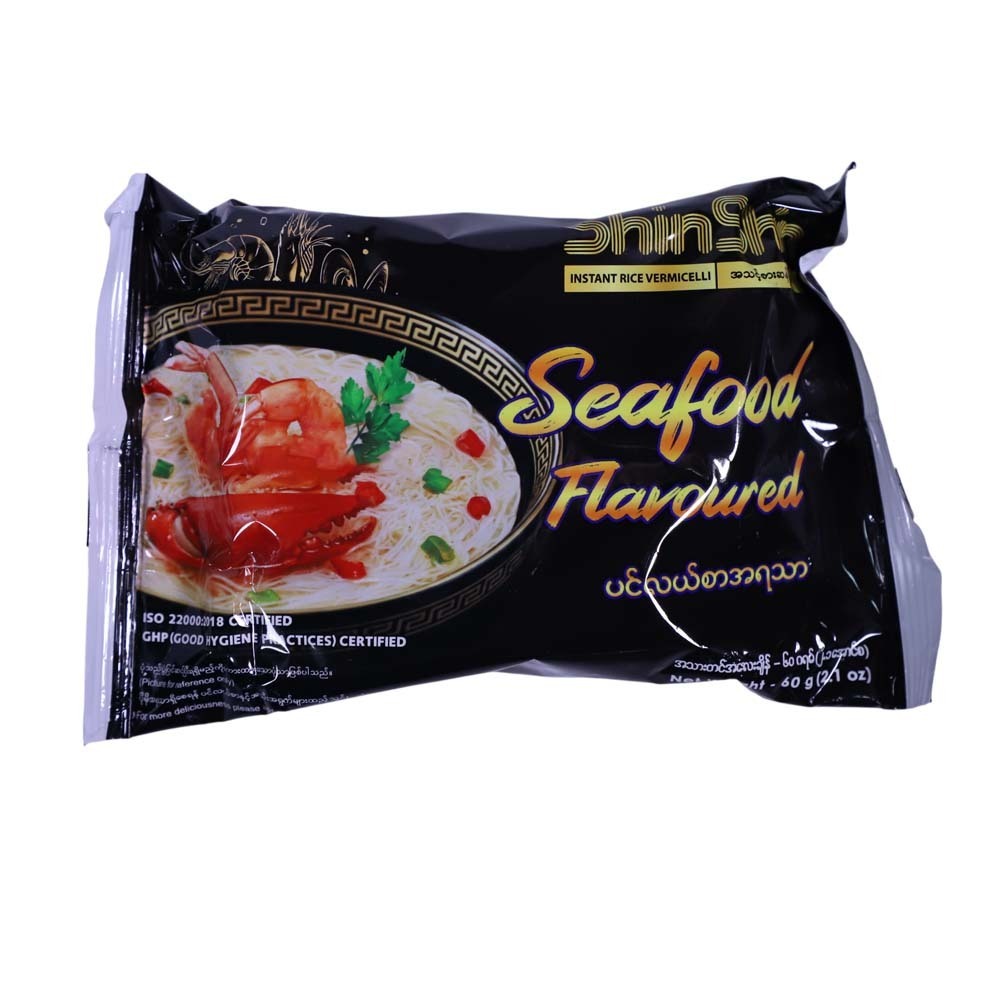 Shin Shin Instant Rice Vermicelli Seafood 60G.
