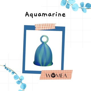 Womea Menstrual Cup (Large) Aquamarine