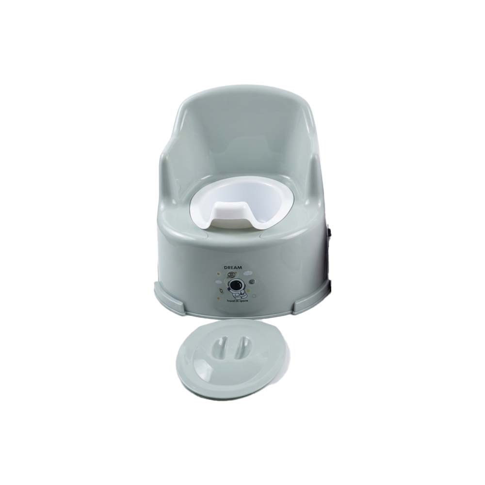 Baby Cele 9825 Comfortable Toddler Potty Seat with Backrest & Lid 15989 1PC Random