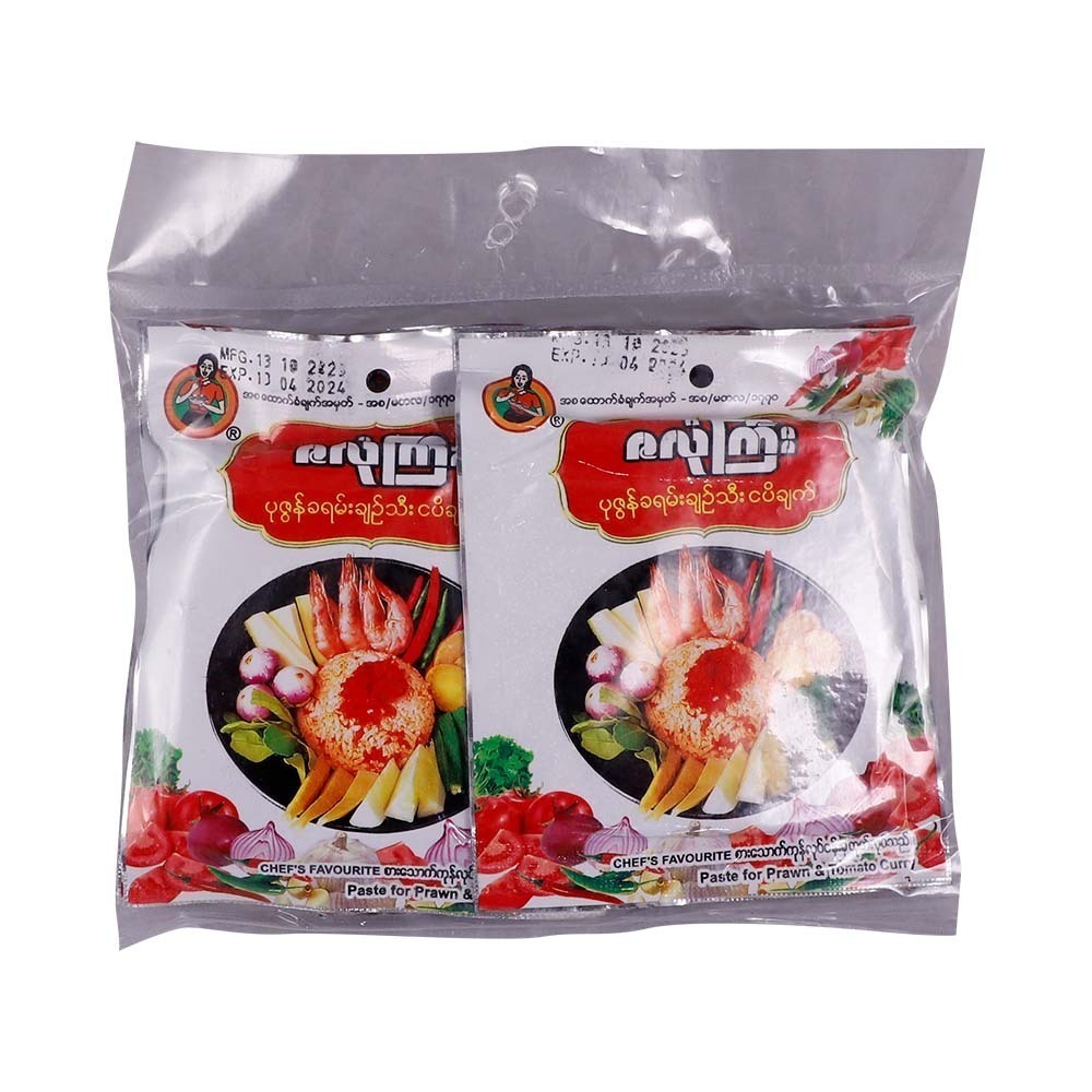 Zalone Gyi Shrimp & Tomato Fish Paste 40Gx5