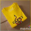 memo ygn GUCCI unisex Printing T-shirt DTF Quality sticker Printing-Yellow (Small)