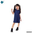 Max & Mia Kids Girl Polo Dress MM9929 Dark Blue XL