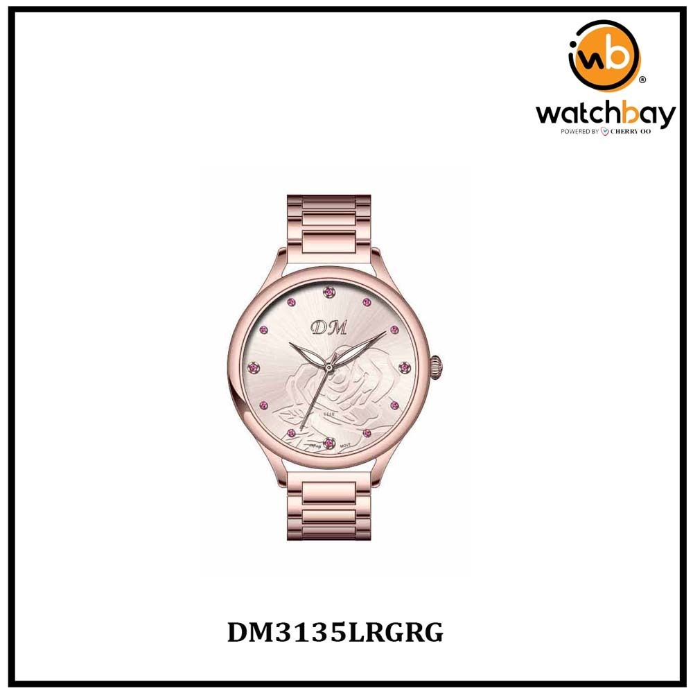 Dennis Martin Women Watch DM3135LRGRG_Cherry Oo