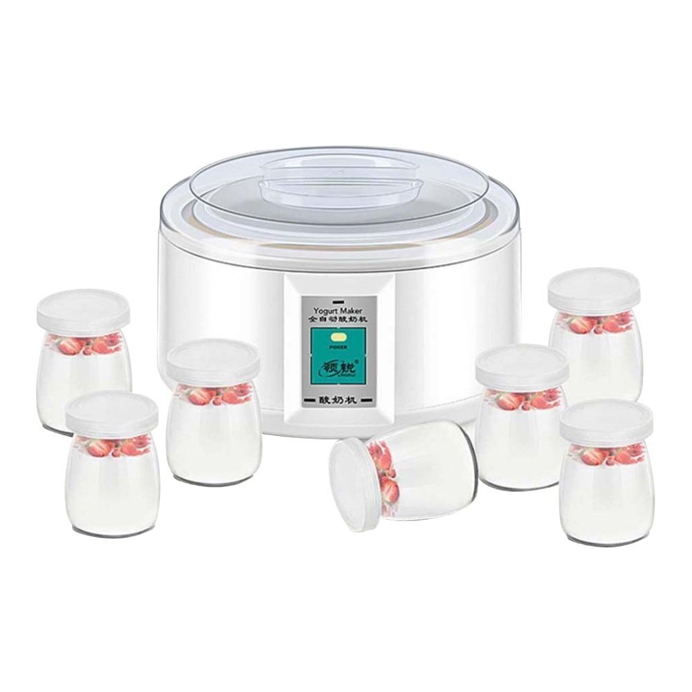 Yogurt Maker with 7 Glass Ferment Jars Automatic Yogurt Machine ESS-0000735